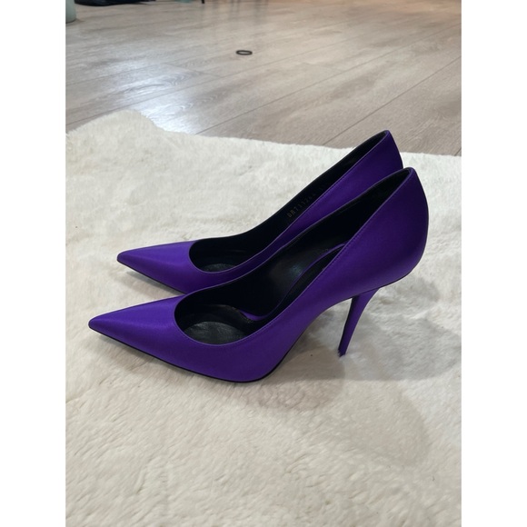 Ysl Marylin 110mm satin pumps - Picture 4 of 8